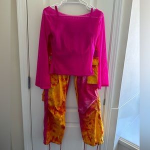 3 piece workout set/dance costume